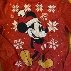 Disney Mickey Mouse Christmas Sweater Sz Large